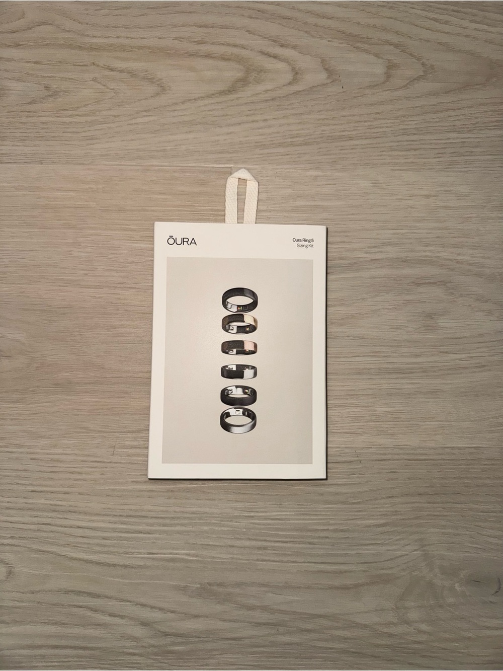 Oura Ring 5 Sizing Kit